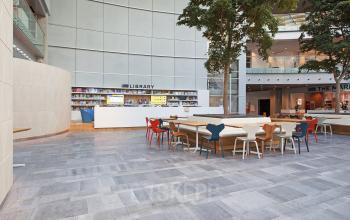 bibliotheek kantoorpand sociaalhart kantoorgebouw Schiphol