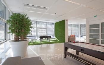 voetbaltafel pooltafel loungeruimte kantoorpand Amsterdam