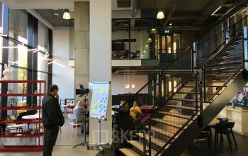 balustrade kantoorpand in utrecht, bijzondere kantoorruimten te huur, kantoorkamers vanaf 4 personen SKEPP