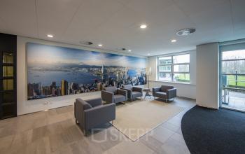 sociaal hart kantoor utrecht newtonlaan lounge entree ingang