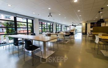 Spacious and light canteen at Zonnebaan Utrecht