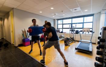Fitness at office space Zonnebaan Utrecht