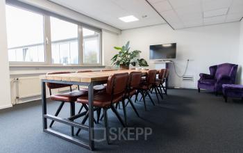 Meerdere vergaderruimten aanwezig