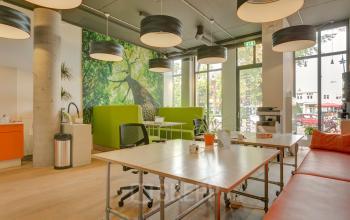 open werkruimte flexibele werkplekken loungeplekken printmogelijkheden tafel bureau zeist kantoor