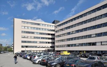 Outside view office building Zoetermeer Bredewater