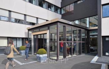 Entrance office building Zoetermeer with reception desk