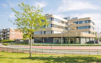 Office building in green environment