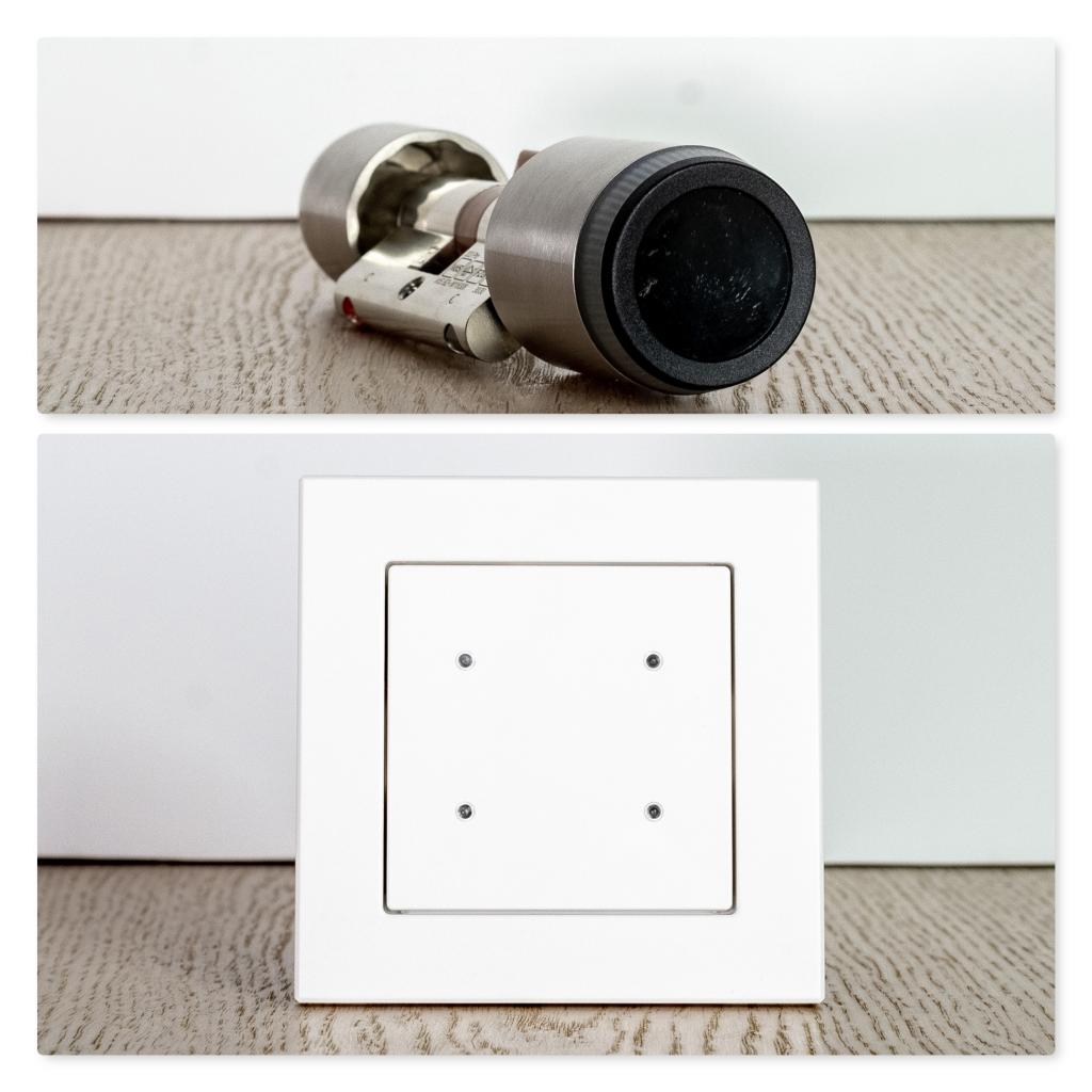 Smart lock cilinder en wallreader