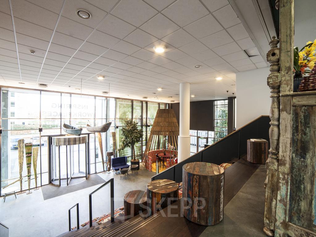 binnenkomst kantoorpand utrecht papendorp afrikaanse sfeer