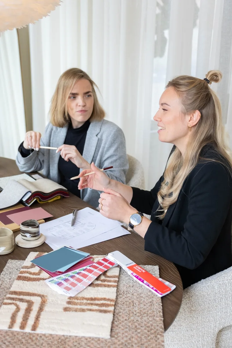 Ontwerpers aan het werk